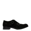 Półbuty Fly London MAXO Black Oil Suede P145145003